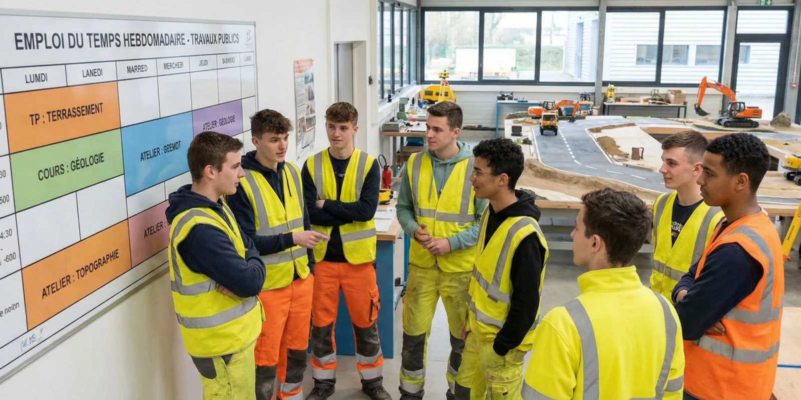 Équilibre et Rythme en Bac Pro TP : Comment Réussir entre Cours et Chantiers